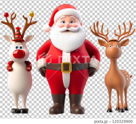 サンタクロースと仲間たち 120329900
