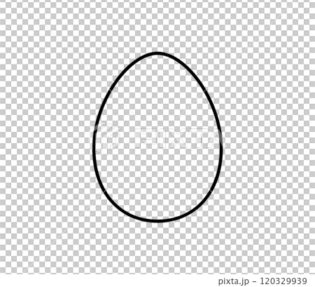 Simple egg icon illustration vector Simple egg icon illustration vector 120329939