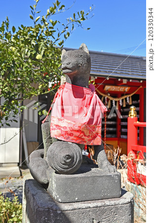 新町宿散歩：於菊稲荷神社　高崎市新町 120330344