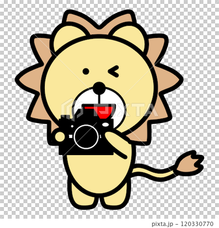 帶相機的獅子 帶相機的獅子 120330770