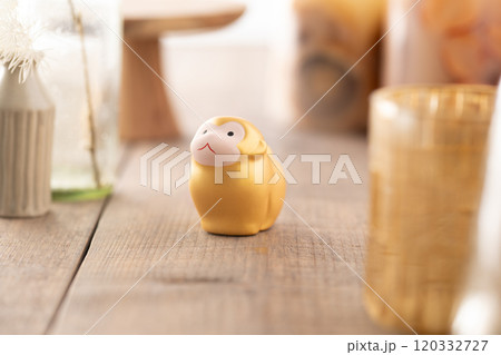 Year of the Monkey zodiac figure. Year of the Monkey zodiac figure. 120332727