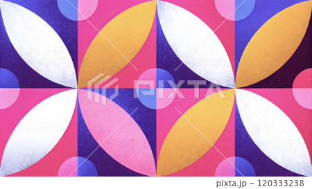 抽象的幾何学模様背景 120333238