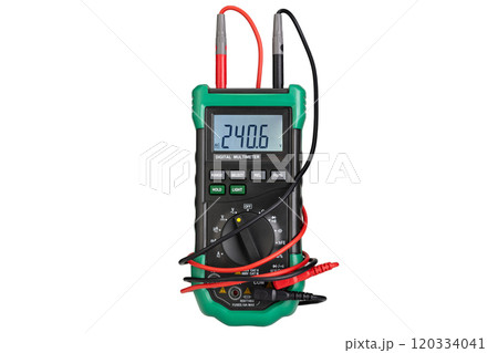 Digital Multimeter Measuring AC Voltage Display 120334041