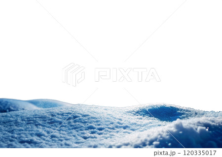 christmas card with snow	 120335017