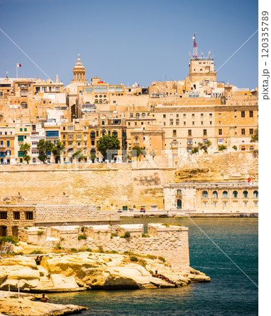 view of Valletta from sea view of Valletta from sea 120335789