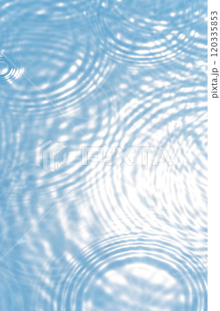 ひんやりとした水面　夏色のイメージ 120335853