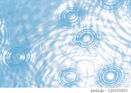 ひんやりとした水面　夏色のイメージ 120335855