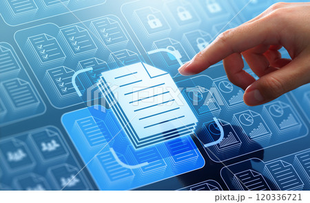 文書管理システムDMS。ビジネスにおけるデジタルファイルのデータベーステクノロジー。多数のフォルダー 文書管理システムDMS。ビジネスにおけるデジタルファイルのデータベーステクノロジー。多数のフォルダー 120336721