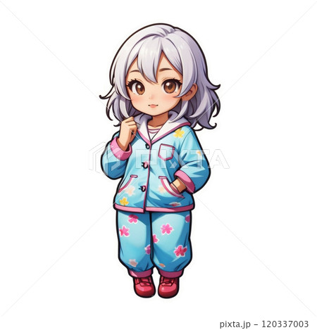 パジャマの女の子 120337003