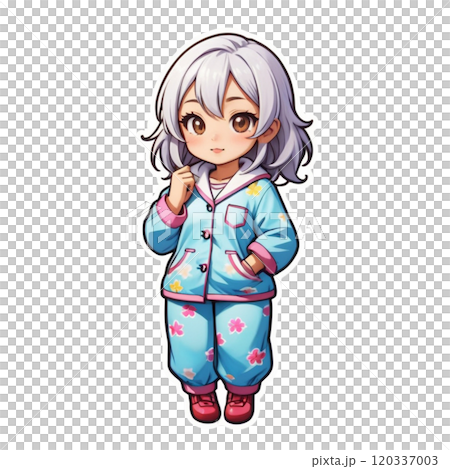 パジャマの女の子 120337003