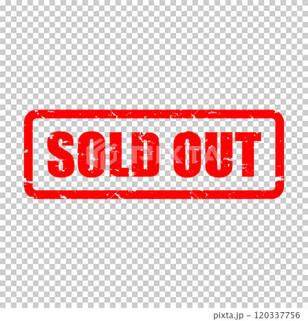 スタンプ SOLD OUT 売り切れ 赤 おしゃれ スタンプ SOLD OUT 売り切れ 赤 おしゃれ 120337756