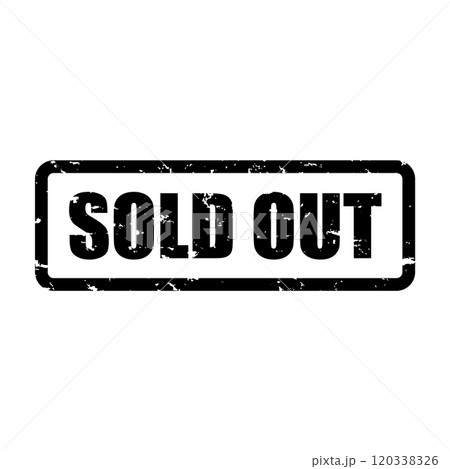 スタンプ SOLD OUT 売り切れ 黒文字 おしゃれ スタンプ SOLD OUT 売り切れ 黒文字 おしゃれ 120338326