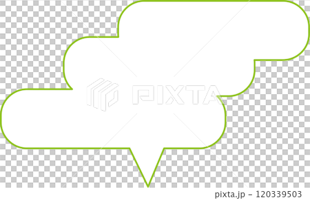 Clouds in light green 120339503