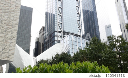 New York City Manhattan, Downtown Financial District. World Trade Center 911 Memorial Pools, USA. New York City Manhattan, Downtown Financial District. World Trade Center 911 Memorial Pools, USA. 120341518