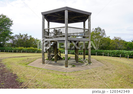 毘砂別展望台の展望台。 120342349