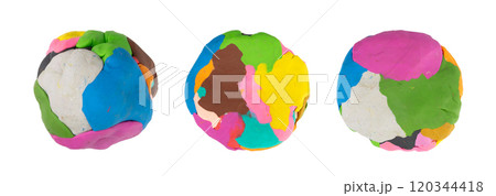 Plasticine Elements Isolated, Modeling Material Clay Pieces, Creativity Clay Dough, Plasticine on White Plasticine Elements Isolated, Modeling Material Clay Pieces, Creativity Clay Dough, Plasticine on White 120344418