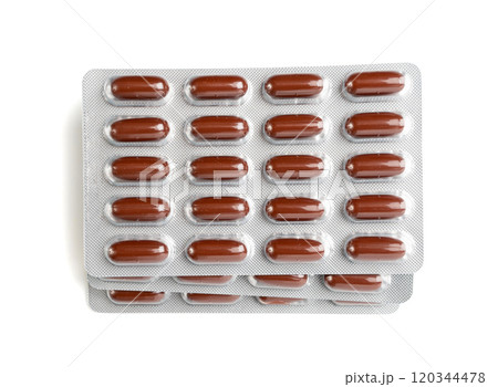 Cranberry Capsules, Garlic Extract Pills, Herbal Capsules Isolated, Analgesic Aluminum Blister, Painkiller Drugs Cranberry Capsules, Garlic Extract Pills, Herbal Capsules Isolated, Analgesic Aluminum Blister, Painkiller Drugs 120344478
