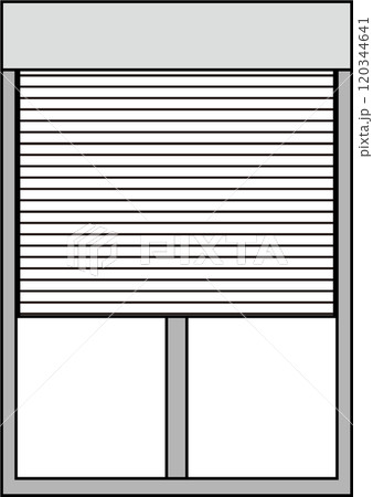 シャッター付き窓の設置で防犯対策をする 120344641