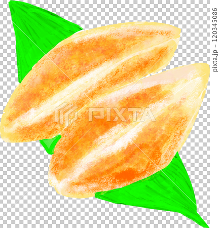 笹かまぼこのイラスト 笹かまぼこのイラスト 120345086