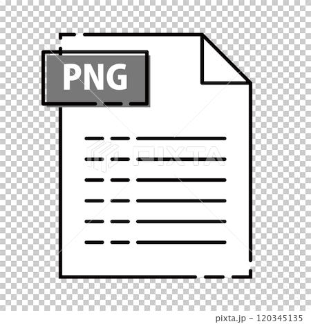 PNG format document data file icon 120345135