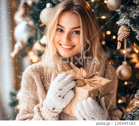 クリスマスプレゼント 120345183