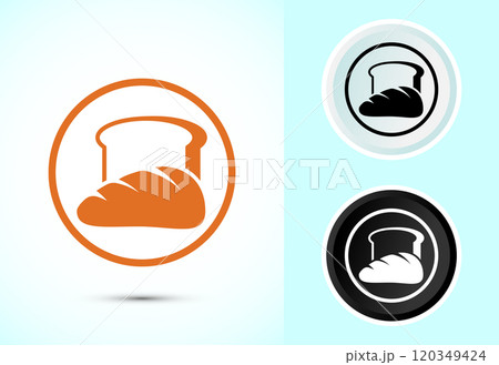 Bread Icon Design Illustration, Bakery Icon 120349424