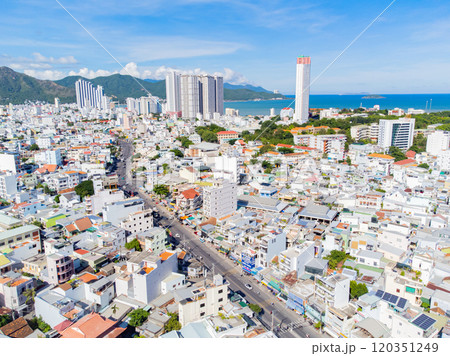 A resort town in Vietnam. A resort town in Vietnam. 120351249