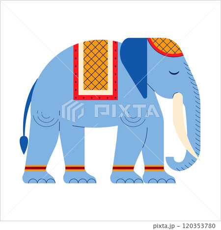 Asian Elephant National Animal of Thailand 120353780