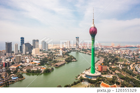 Aerial view of Colombo city Aerial view of Colombo city 120355329