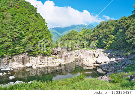 【寝覚の床】 長野県木曽郡上松町上松 120356457
