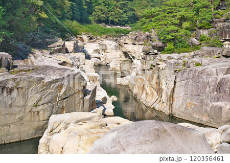 【寝覚の床】 長野県木曽郡上松町上松 120356461