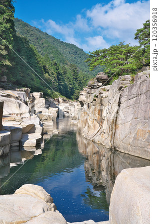 【寝覚の床】 長野県木曽郡上松町上松 【寝覚の床】 長野県木曽郡上松町上松 120356918