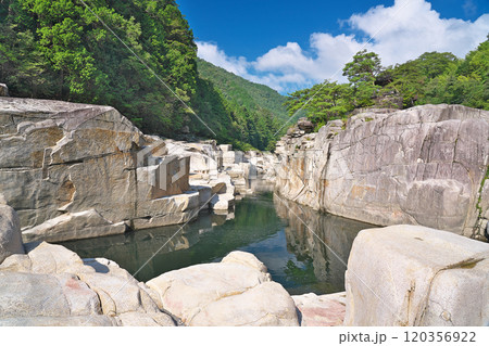 【寝覚の床】 長野県木曽郡上松町上松 120356922