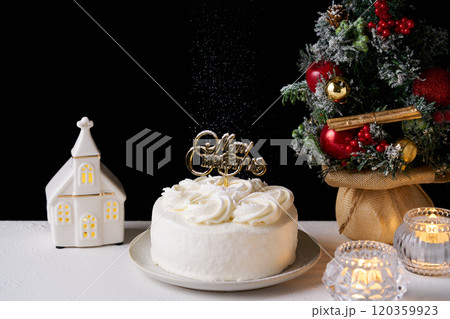 クリスマスケーキ クリスマスケーキ 120359923