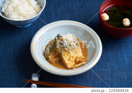 鯖の味噌煮 120360916