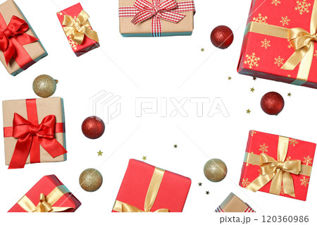 PNG, Gift box, gift boxes in nice packaging, isolated on white background. 120360986