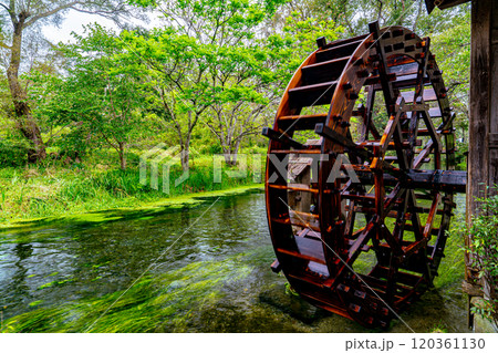 安曇野 水車 安曇野 水車 120361130
