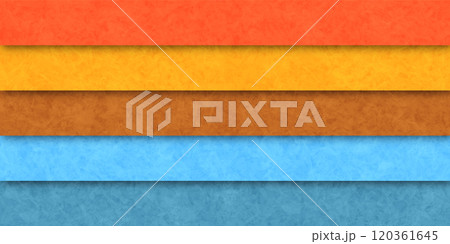 カラフル　幾何学　和紙　模様　背景	 120361645