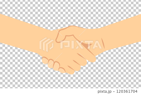 向量圖的握手 120361704