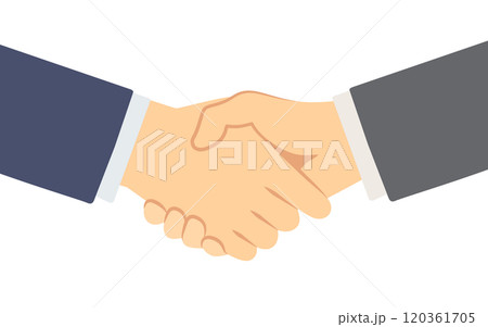 握手のベクターイラスト 握手のベクターイラスト 120361705