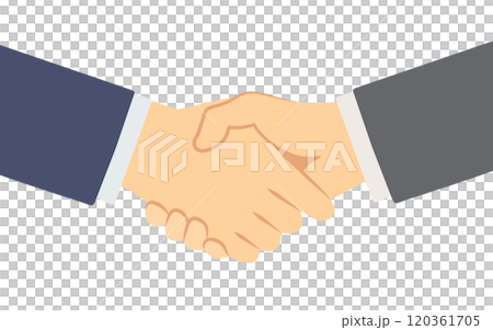 握手のベクターイラスト 握手のベクターイラスト 120361705