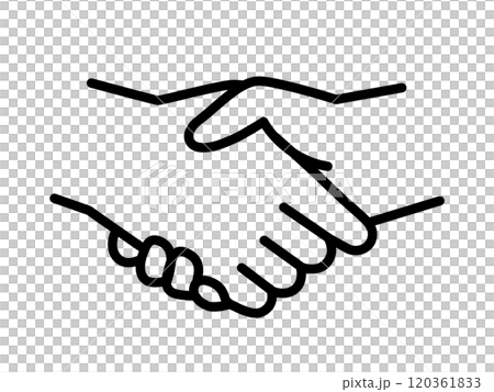 握手のアイコン_ベクターイラスト 120361833
