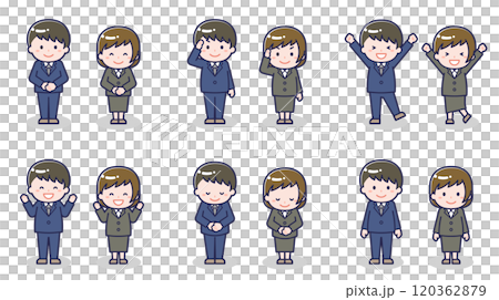 Men and women in suits 01 Men and women in suits 01 120362879