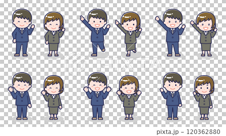 Men and women in suits 02 120362880