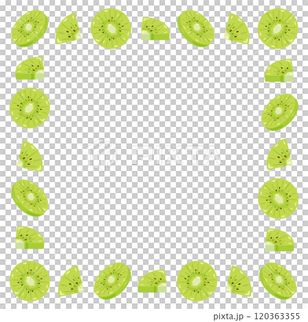 綠色獼猴桃方框圖 120363355