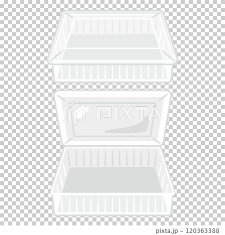 透明な使い捨てプラスチックパックセット2 透明な使い捨てプラスチックパックセット2 120363388