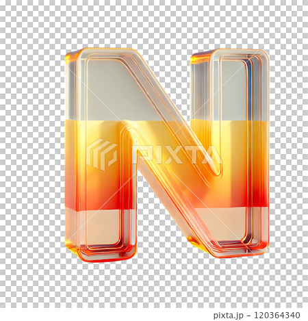 3D letter  N  120364340