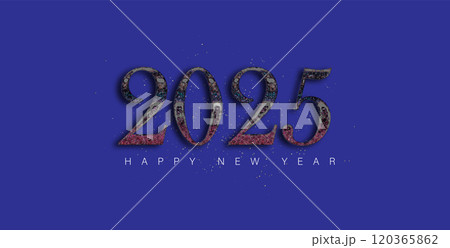 A vibrant and stunning design celebrating the New Year 2025 A vibrant and stunning design celebrating the New Year 2025 120365862