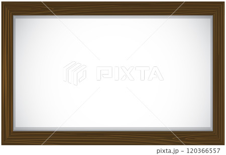 Elegant Wooden Frame for Art Display 120366557