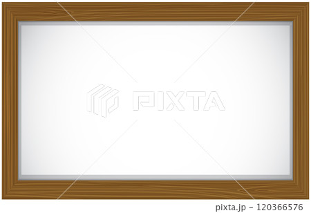 Elegant Wooden Frame for Art Display 120366576